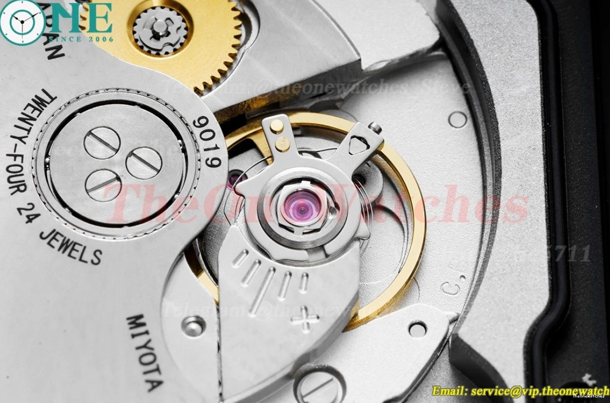 Cartier Mens MY9019 XL Rmn Black GF 40MM PVD RU Santos De 0126